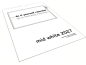 Preview: MID WHITE BLANKOKALENDER DIY BASTEL SELBSTGESTALTEN